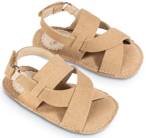 Βαπτιστικό παπουτσάκι Suede Πέδιλο ΜΙ1126 BABYWALKER